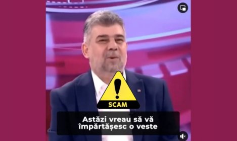 Deepfake utilizat de infractorii cibernetici pentru promovarea unor oportunități false de investiții pe rețelele sociale